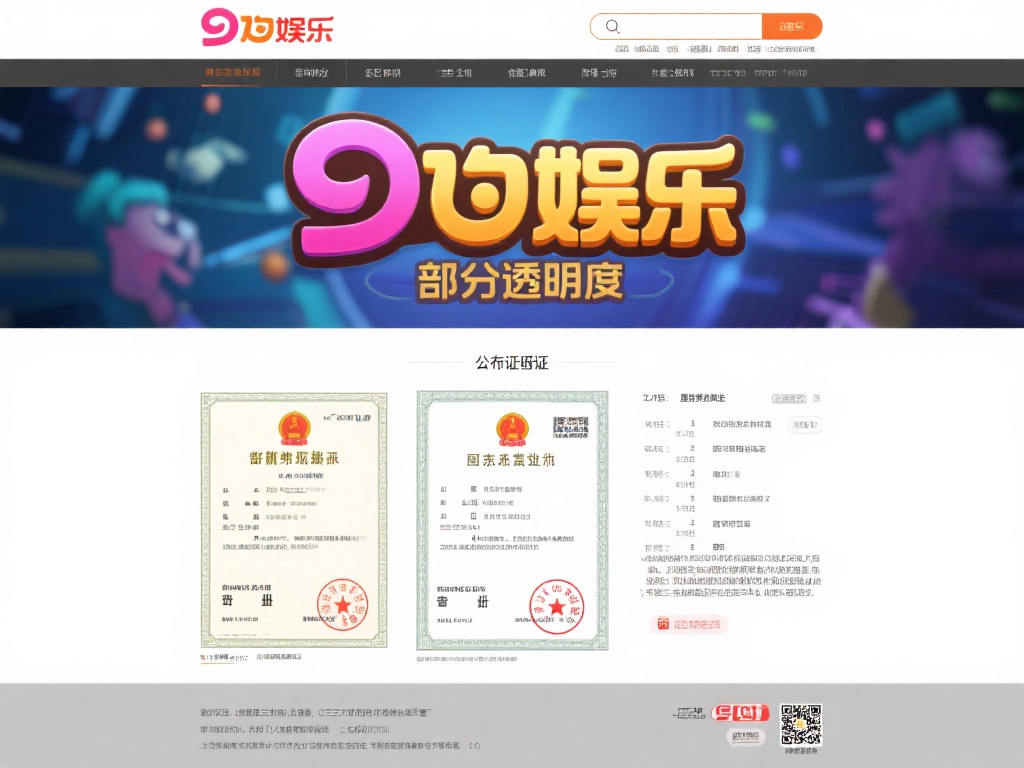 九游娱乐正规吗?探究其运营资质和玩家信任度如何 (九游娱乐是否正规?深度解析运营资质与玩家信任度情况) 此外,九游娱乐的官网上公开了部分资质信息,这在一定