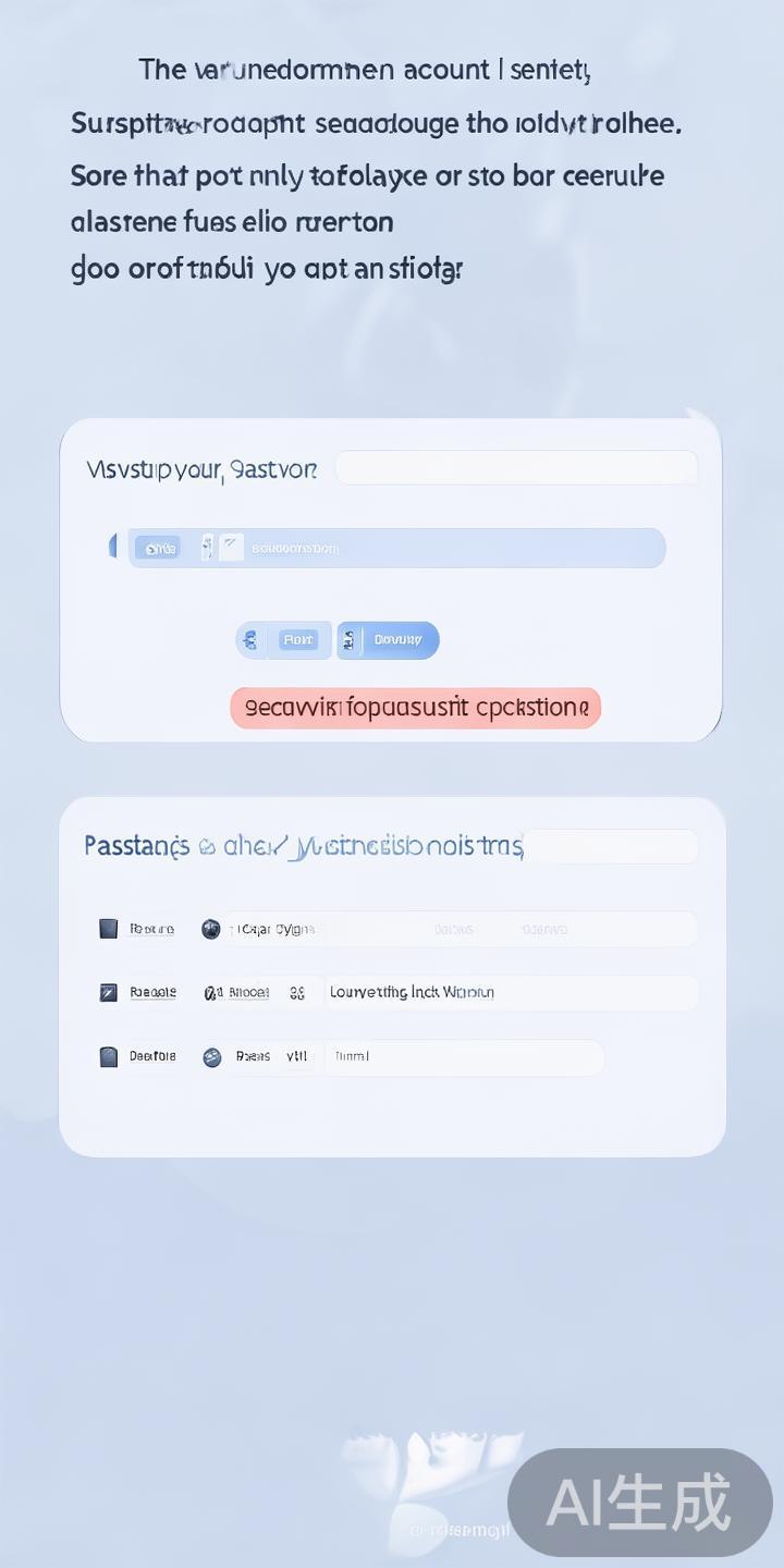完善其他注册信息，如设置登录密码（建议密码强度高，